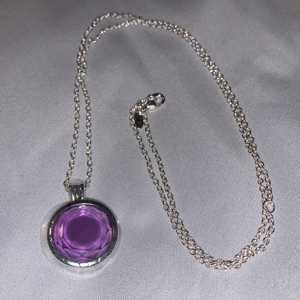 Pandora Amethyst Floating Locket